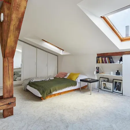 Apartamento Days - Sunlit Attic Loft In Vinohrady