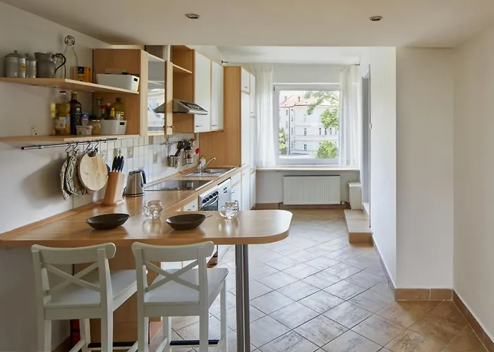 Apartament Days - Open-plan Duplex With Corner Bath And Netflix In Vinohrady *