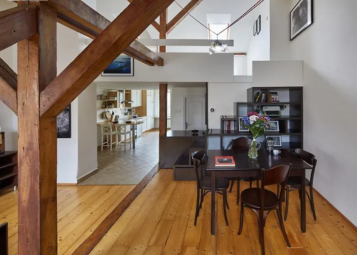 Apartament Days - Open-plan Duplex With Corner Bath And Netflix In Vinohrady *